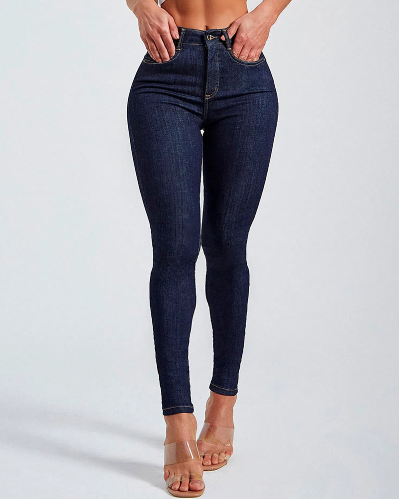 Hochelastische Kolumbianische Jeans