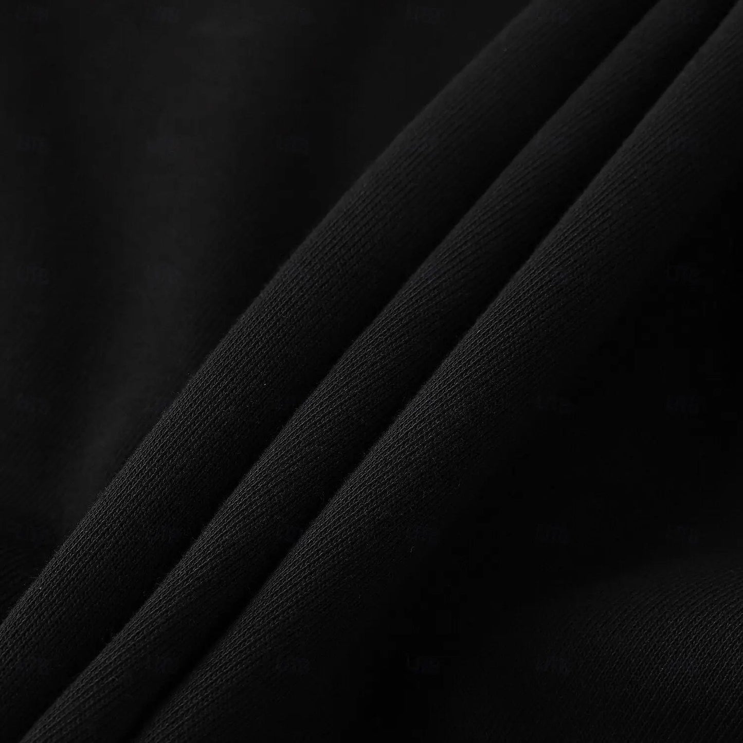 Zip Black Lapel Sports Hoodie Sweatshirt