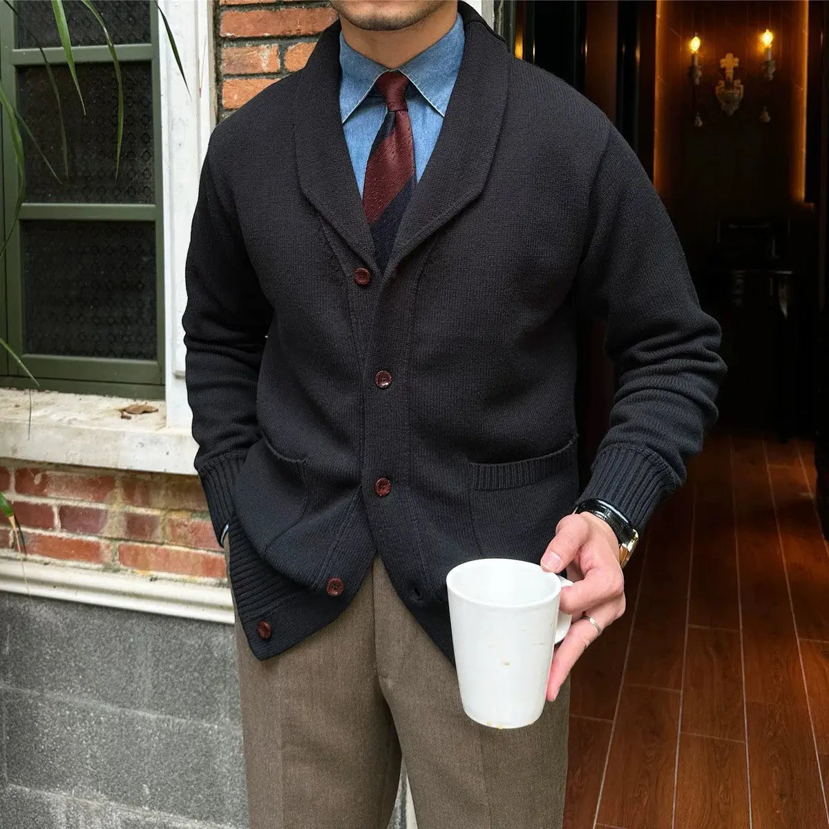 British Knit Cardigan
