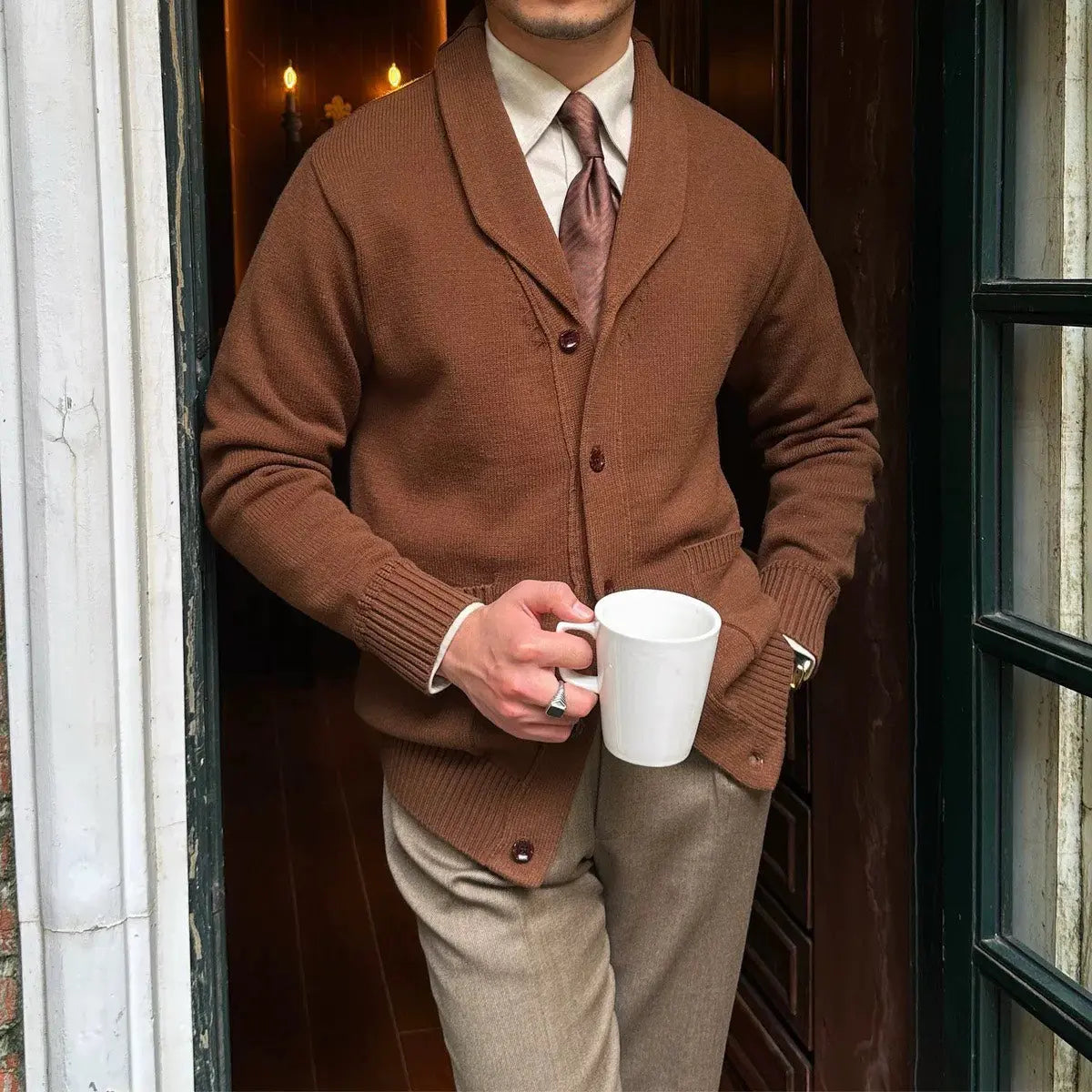 British Knit Cardigan
