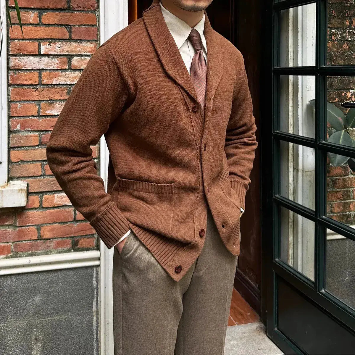 British Knit Cardigan